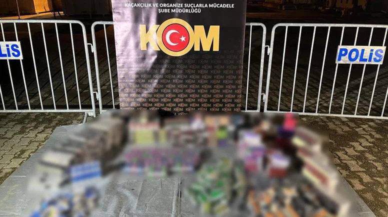 Kaçakçılık Operasyonu: Binlerce Makaron ve Sigara Ele Geçirildi