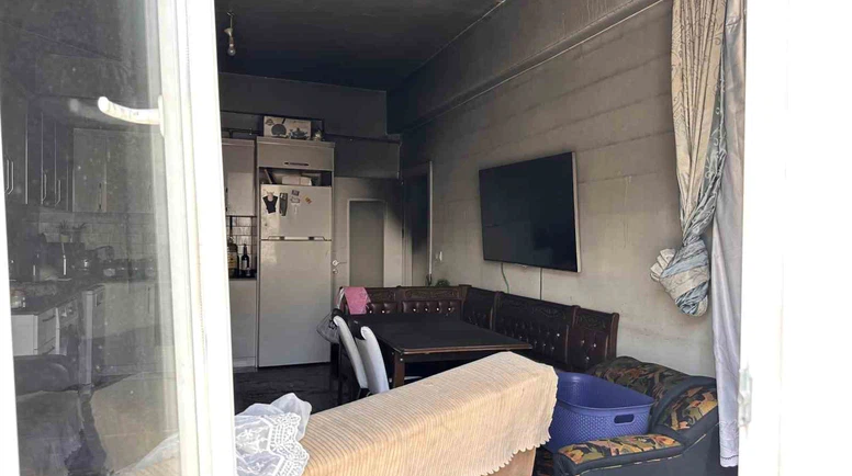Kapıcı Dairesinde Yangın: 2 Yaralı