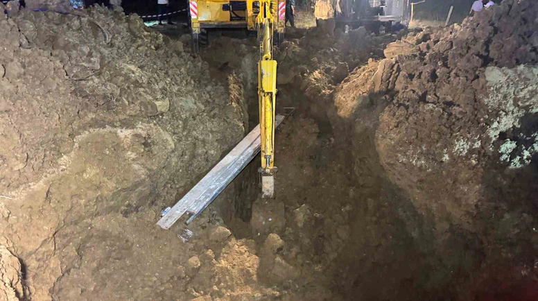 Kuyu Kazarken Göçük Altında Kalan Baba ve Oğul Kurtarıldı