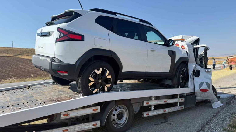 Çorum’da çekici traktöre arkadan çarptı: 1 yaralı