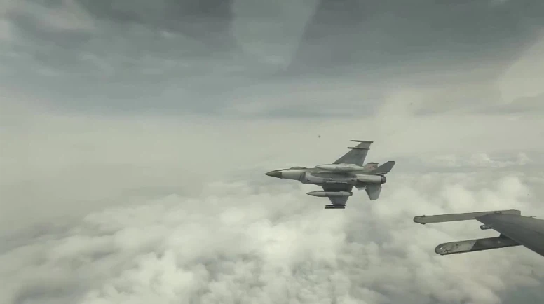F-16’lar Amasya’dan Karadeniz’e havalandı
