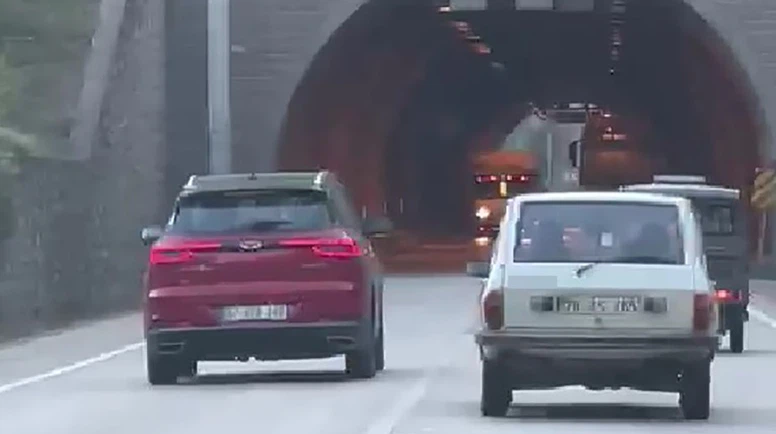 Tünelde Tehlikeli Sollama Pahalıya Patladı