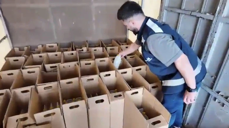 Sahte İçki Operasyonu: 1 Ton 122 Litre!