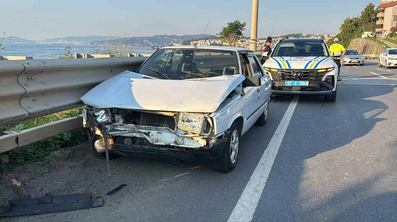 Köpeğe Çarpmamak İçin Fren Yaptı, Arkadan Gelen Araç Çarptı: 5 Yaralı!