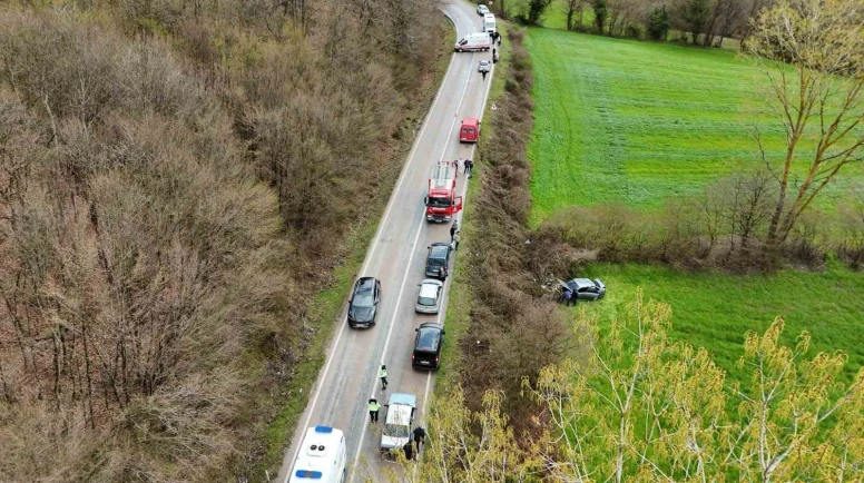 Bir aile kaza yaptı: 5 yaralı