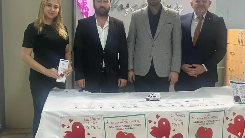 Taşova’da Organ Bağışı Desteği