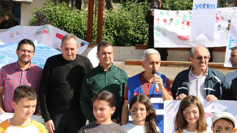 Amasya’dan Filistinli Çocuklara Umut Çizgisi