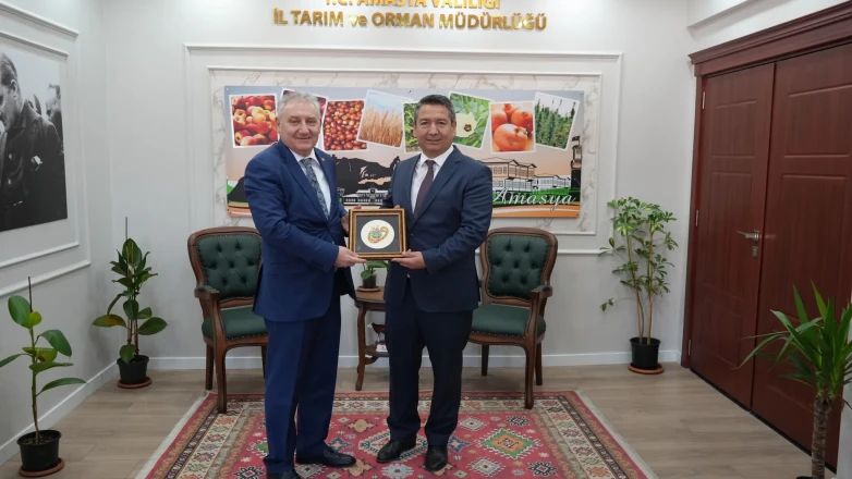 Amasya Tarımına Üst Düzey Ziyaret