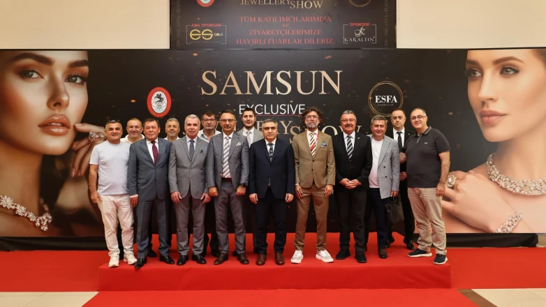 Merzifon Heyeti Samsun’daki Kuyumculuk Fuarı'na Katıldı