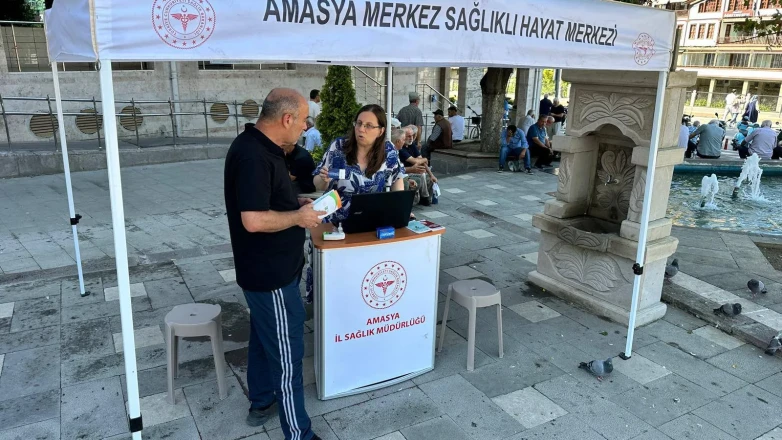 Amasya İl Sağlık Müdürlüğü’nden Mobil Destek