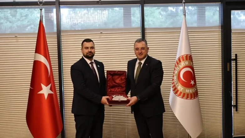 Hasan Çilez, Hırvatistan Dostluk Grubu Başkanı’nı TBMM’de Ağırladı