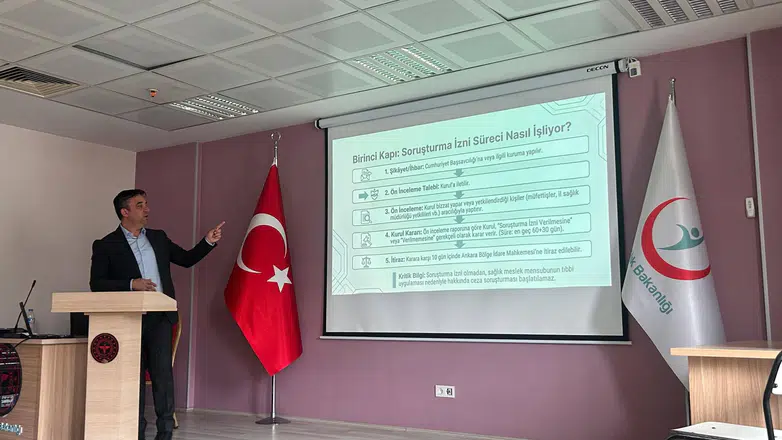 Amasya’da Sağlık Personeline Yasal Süreç Anlatıldı