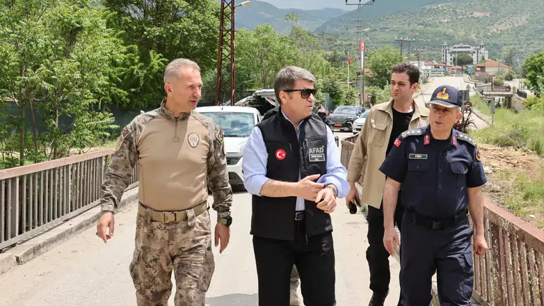 Amasya Valisi Bakan Taşkın Denetiminde
