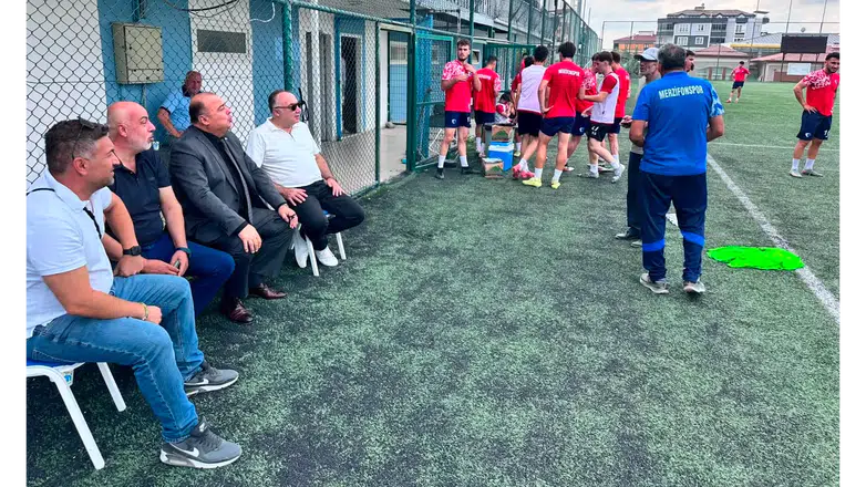 Başkanvekili Atak’tan Merzifonspor’a Destek! Antrenmanı Yakından Takip Etti