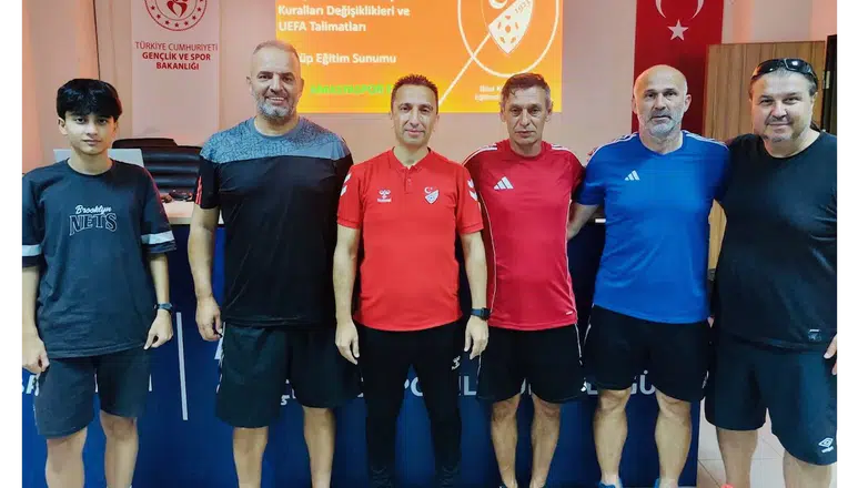 Amasyaspor’da VAR ve Yeni Kural Eğitimi