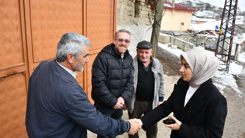 Kaymakam Güneş’ten Köy Ziyaretleri
