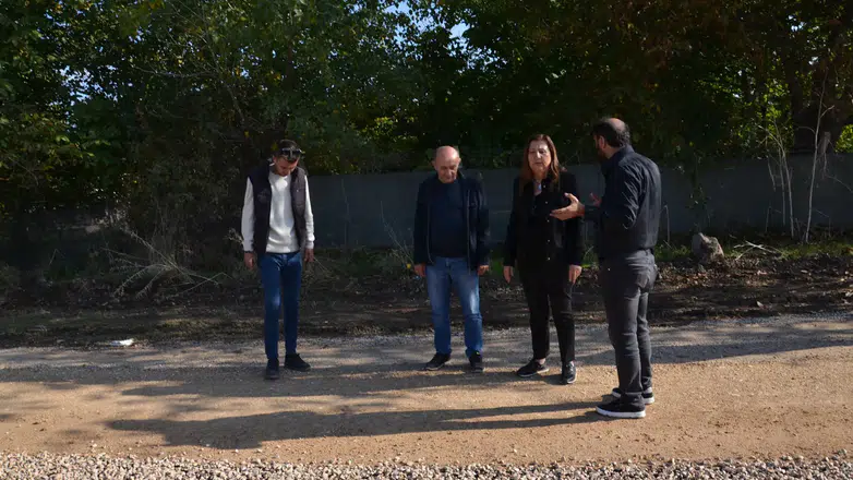 Gümüşhacıköy’de 2 Kilometrelik Sathi Kaplama Çalışması