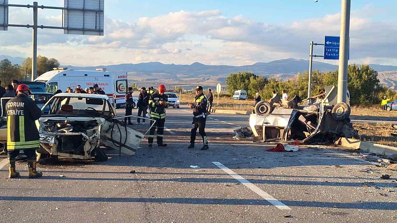Çorum'da Feci Kaza! 9 Yaşındaki Poyraz Hayatını Kaybetti