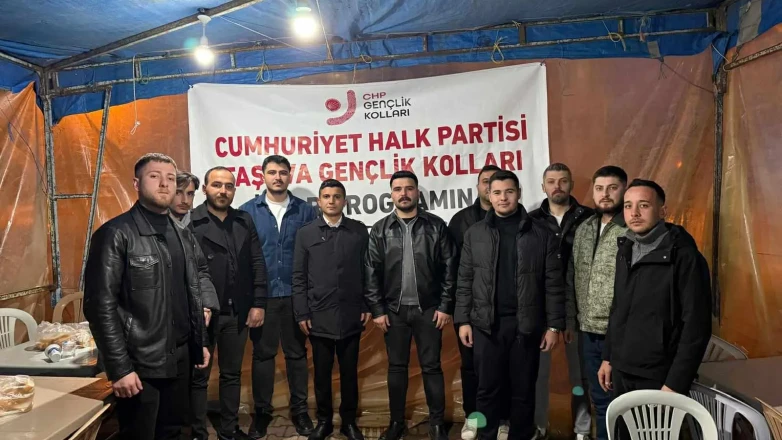 CHP Gençlik Kolları Taşova’nın Gençleri İle İftar Yemeğinde Buluştu