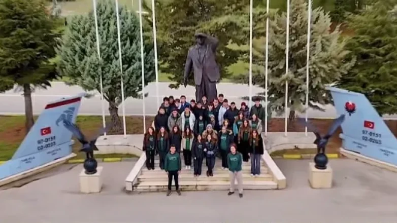 Merzifon 5. Ana Jet Üs Komutanlığı'nda Vatan Nöbeti Anlatıldı