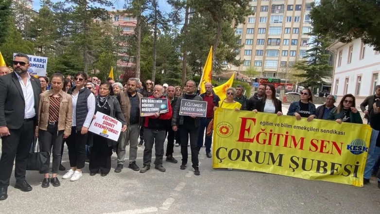 Çorum’da Halk Sokağa İndi!