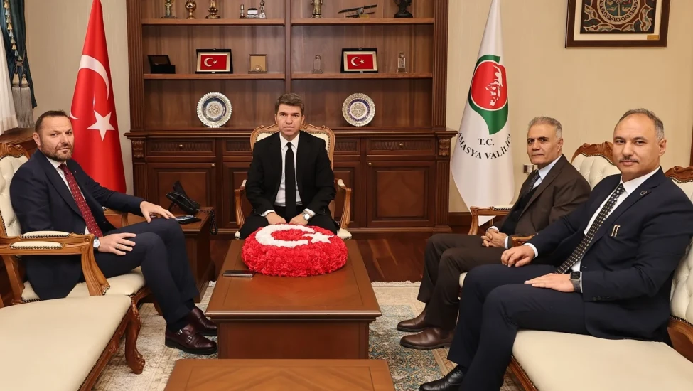 Amasya Valisi Önder Bakan, Bakanlık Heyetini Ağırladı