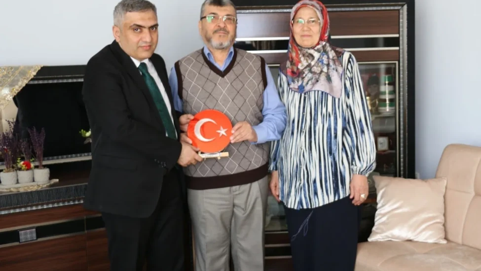 Kaymakam Karaaslan’dan Şehit Ailelerine ve Gazilere Anlamlı Ziyaret