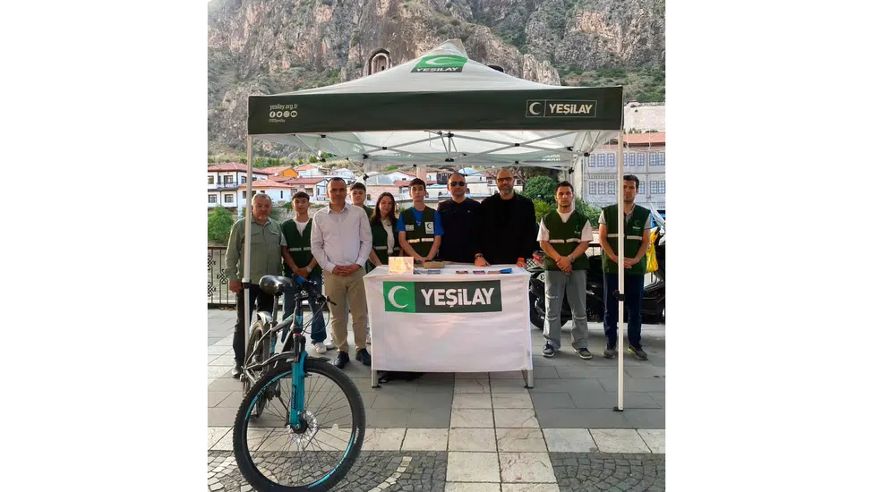 Yeşilay Bisiklet Turu İçin Kayıt Standı Açıldı