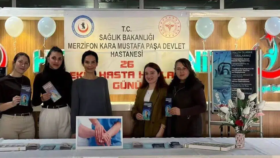 Merzifon’da Hasta Hakları İçin Farkındalık Etkinliği!