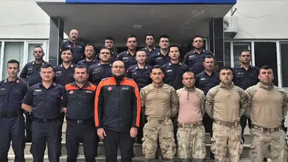 Amasya’da Jandarmaya Enkaz Eğitimi