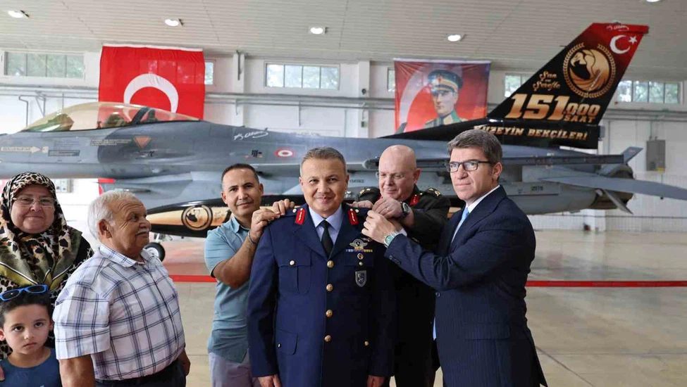 Alper Gezeravcı Yeni Rütbesiyle Görevde