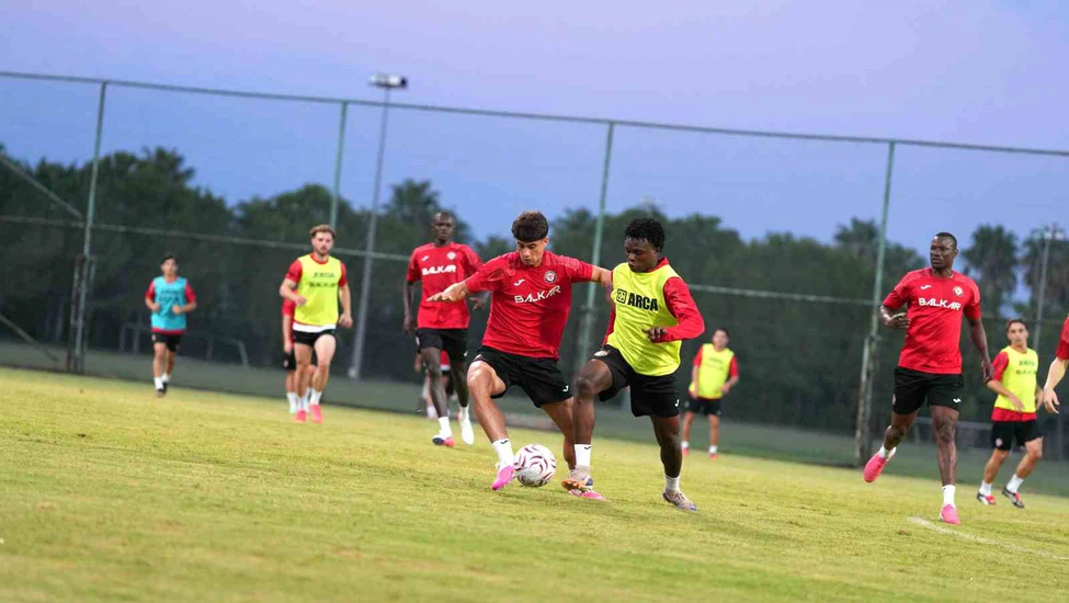 Çorum FK’nın Antalya kampı başladı