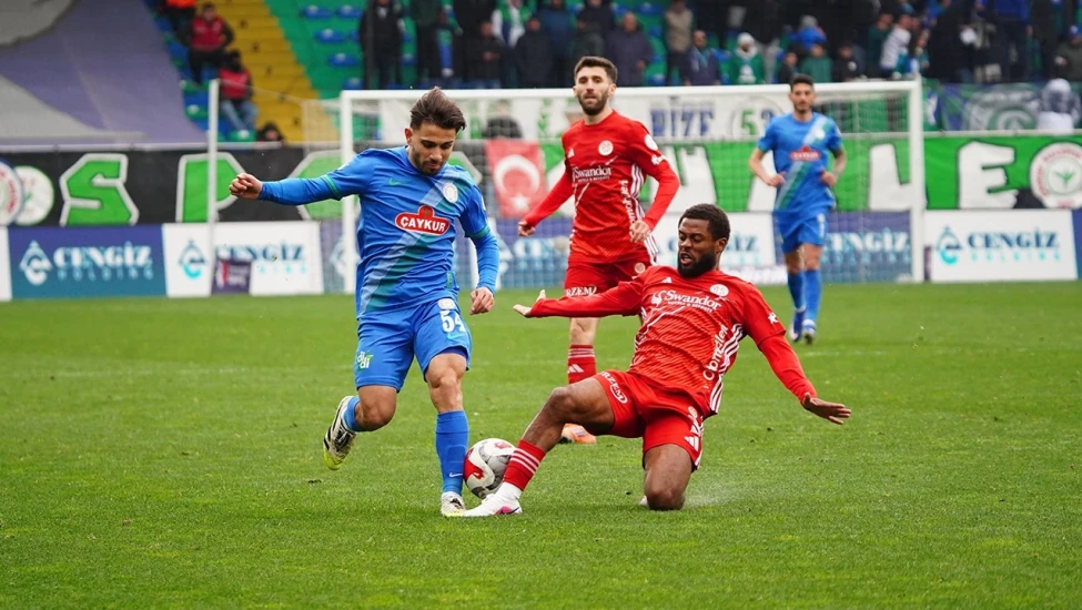 Trendyol Süper Lig: Çaykur Rizespor: 1 - Antalyaspor: 0 (Maç sonucu)