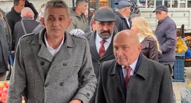 Arslan Pazar Esnafını Ziyaret Etti