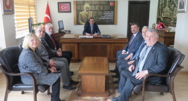 Kaymakam Güldoğan, Gül'ü Misafir Etti