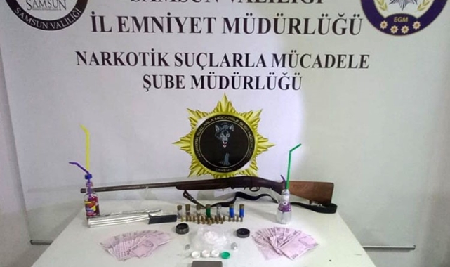 Samsun'da uyuşturucu operasyonu: 1 gözaltı