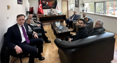 TSO’dan Başhekim Köroğlu'na Hayırlı Olsun Ziyareti