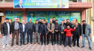 Üçok; “Suluova bilir gerçek belediyecilik AK Parti'dir”