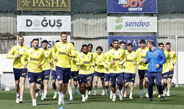 Fenerbahçe'de, Union Saint-Gilloise maçı hazırlıkları devam etti