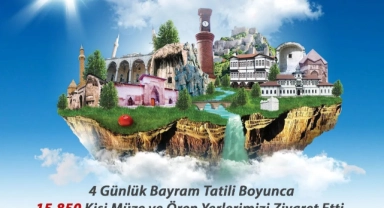Amasya’ya 4 günde 15 bin 850 ziyaretçi