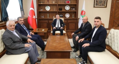Demir, İlk Ziyaretini Vali Doruk’a Yaptı