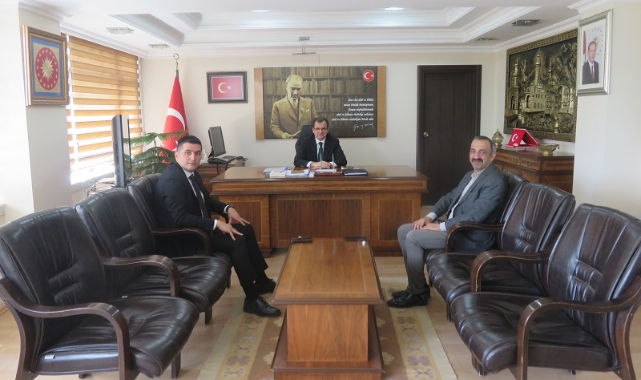 Akbaş, Kaymakam Güldoğan'ı Ziyaret Etti