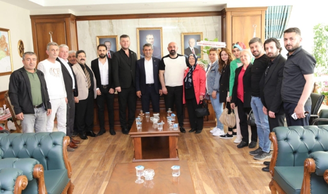 Saka ve yönetiminden hayırlı olsun ziyareti
