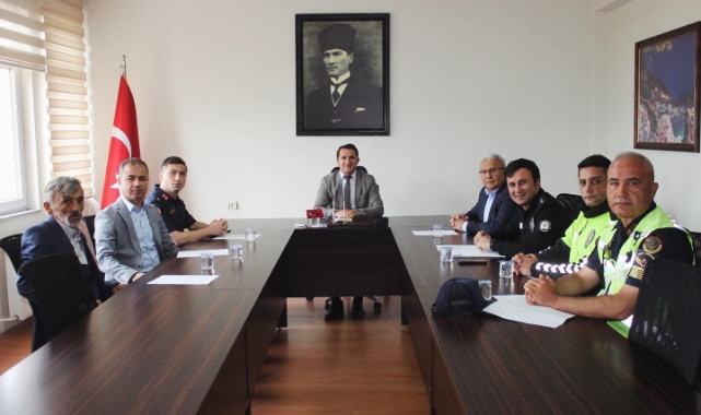 Göynücek İlçe Trafik Komisyonu Toplantısı Yapıldı