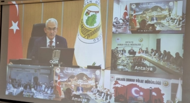Özer, Video Konferans Toplantısına Katıldı