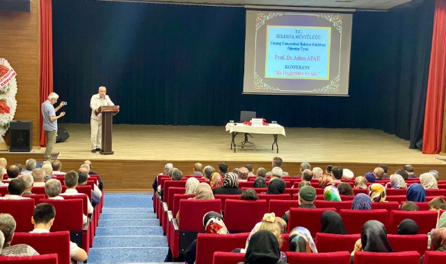Suluova'da "Hz. Peygamber ve Aile" Konferansı Düzenlendi