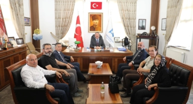 Akgül, Merzifon'da bir dizi ziyaret gerçekleştirdi