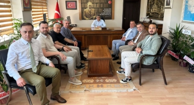 Merzifon TSO'dan Kaymakam Karaaslan'a Ziyaret
