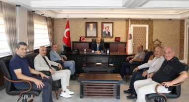 ATSO Heyetinden Saraç’a hayırlı olsun ziyareti