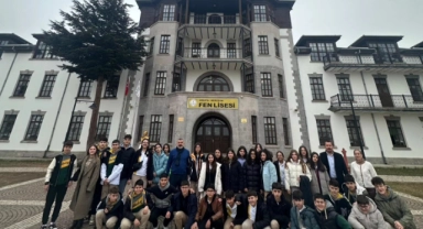 Kutlubey Koleji öğrencileri Fen Lisesi'ni ziyaret etti